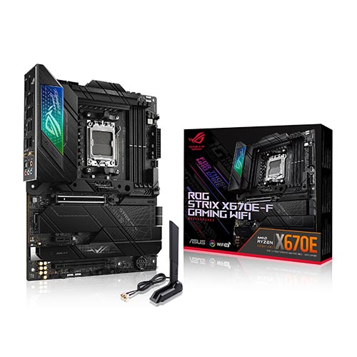 Asus Rog Strix X670E-F Gaming WiFi AM5 ATX Motherboard (ROG-Strix-X670E-F-Gaming-WiFi)