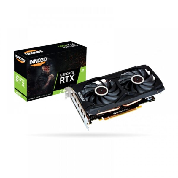 Inno3d GeForce Rtx 2060 Gaming Oc X2 6Gb Gddr6 Graphics Card (N20602-06D6X-1710VA15L)