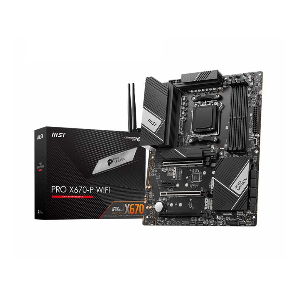 Msi Pro X670-P Wifi Am5 Ddr5 Motherboard (PRO X670-P WIFI)