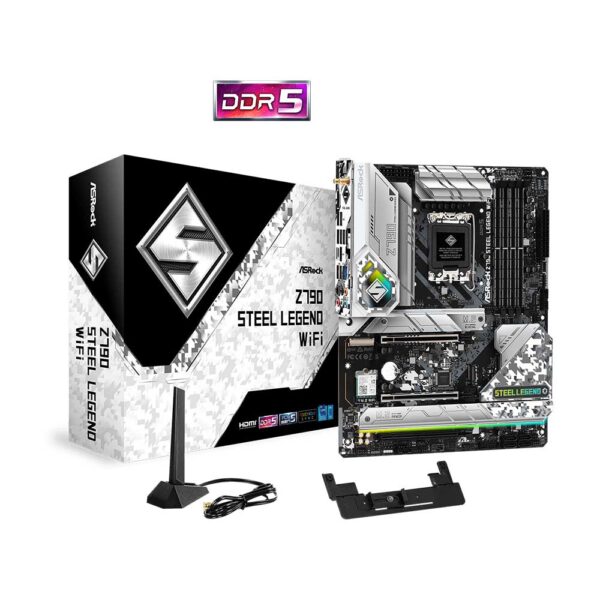 Asrock Z790 Steel Legend Wifi Lga1700 Atx Motherboard (Z790 STEEL LEGEND WIFI)