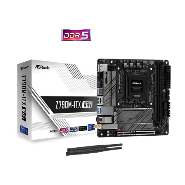 Asrock Z790M-ITX Wifi Lga1700 Mini Itx Motherboard (Z790M-ITX WIFI)