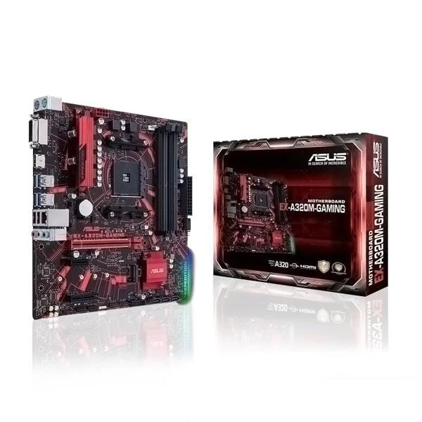 Asus EX-A320M AM4 M-Atx Gaming Motherboard (EX-A320M-GAMING)