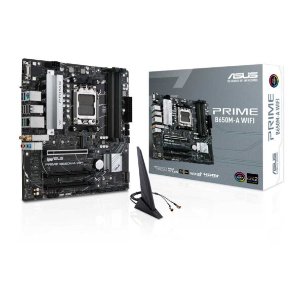 Asus Prime B650M-A Wifi AM5 MATX Motherboard (PRIME-B650M-A-WIFI)