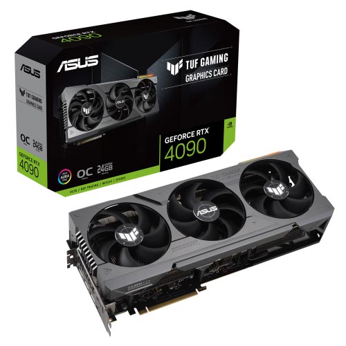 Asus Tuf Gaming GeForce Rtx 4090 Oc Edition 24GB Gddr6X Graphic Card (TUF-RTX4090-O24G-GAMING)