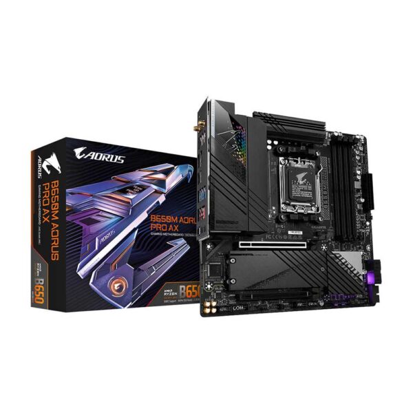 Gigabyte B650M Aorus Pro AX AM5 Micro ATX Motherboard (B650M AORUS PRO AX)