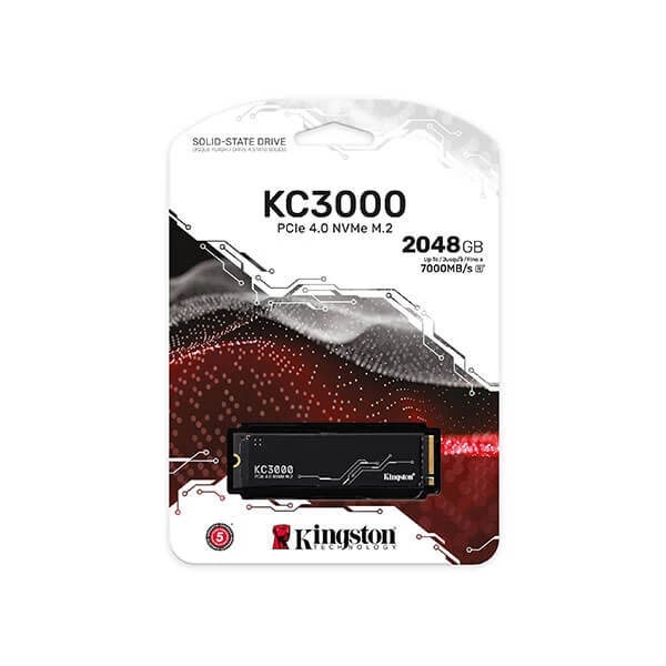 Kingston KC3000 2Tb M.2 NVMe Gen4 Internal Ssd (SKC3000D-2048G)