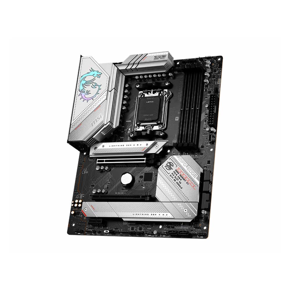 MSI B650 GAMING PLUS WIFI AM5 AMD B650 SATA 6Gb/s ATX Motherboard and AMD  Ryzen