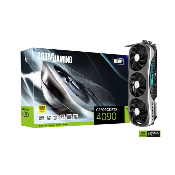 Zotac GeForce Rtx 4090 Trinity 24Gb Gddr6x Gaming Graphics Card (ZT-D40900D-10P)