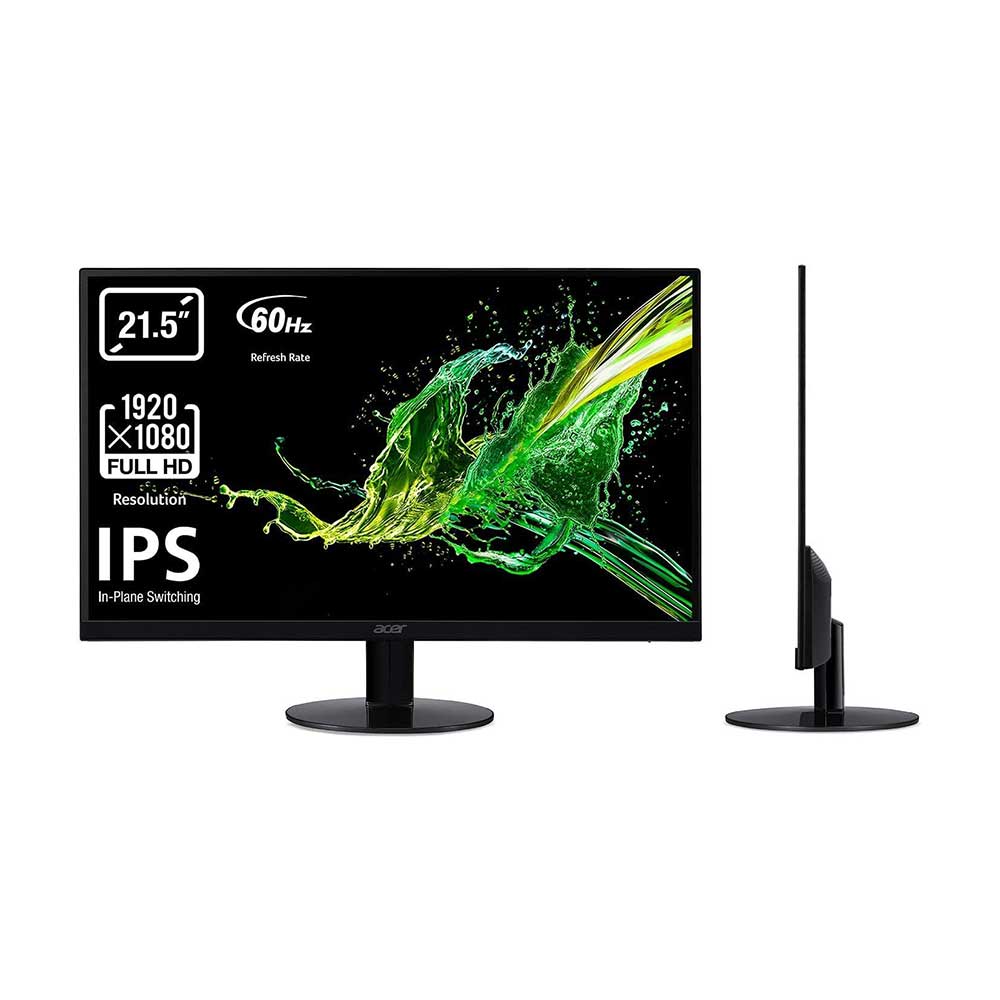 Acer SA220Q 22 Inch Full Hd Ips Ultra Slim Frameless Monitor (UM-WS0SI-A01)