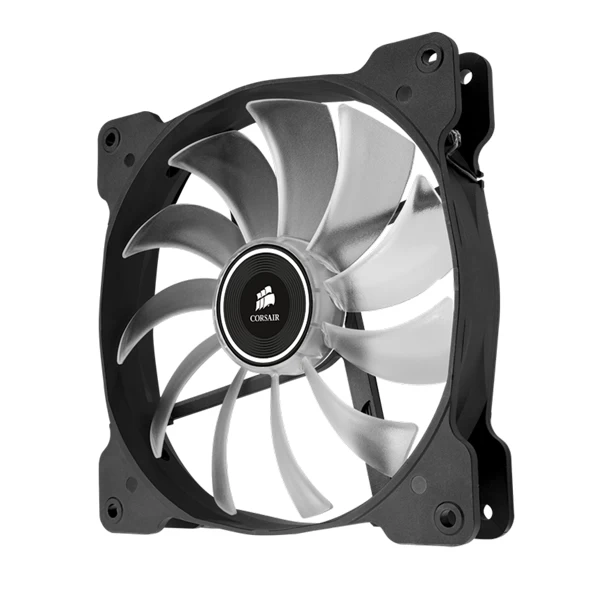 Corsair AF140 Air Series White Quiet Edition 140mm Led Cabinet Fan (Single Pack) (CO-9050017-WLED)
