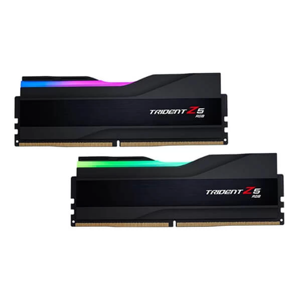 GSkill Trident Z Rgb 64Gb (32Gbx2) Ddr5 6000MHz Desktop Ram (F5-6000J3238G32GX2-TZ5RK)
