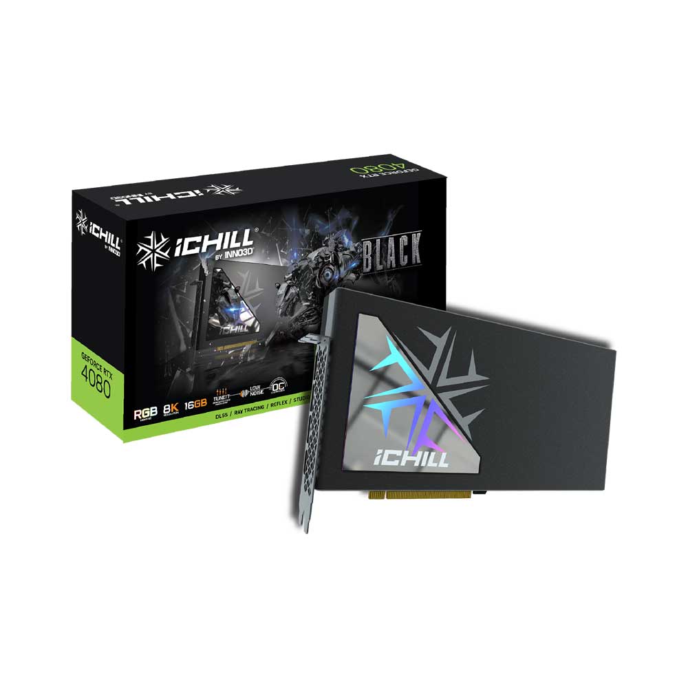 Inno3D GeForce Rtx 4080 16Gb Ichill Black Graphics Card