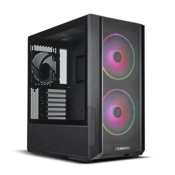 Lian Li Lancool 216 Rgb E-Atx Mid Tower Cabinet With Tempered Glass Side Panel (Black) (G99-LAN216RX-IN)