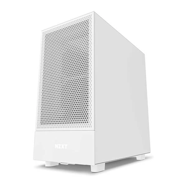 Nzxt H5 Flow E-Atx Mid Tower Cabinet (White) (CC-H51FW-01)