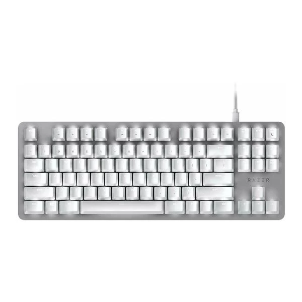 Razer BlackWidow Lite Mechanical Gaming Keyboard Silent Orange Switches (Mercury) (RZ03-02640700-R3M1)