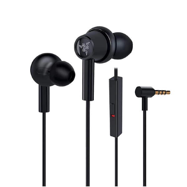Razer Hammerhead Duo Console In-Ear Wired Gaming Earphone (Black) (RZ12-03030200-R3M1)