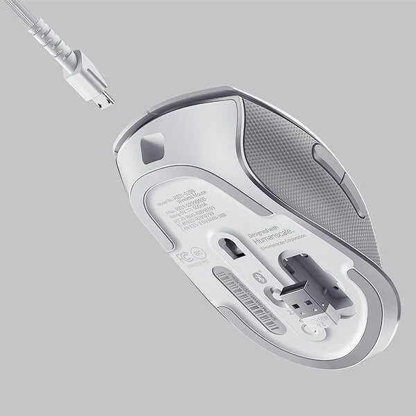 Razer Pro Click Wireless Gaming Mouse (White) (RZ01-02990100-R3M1)