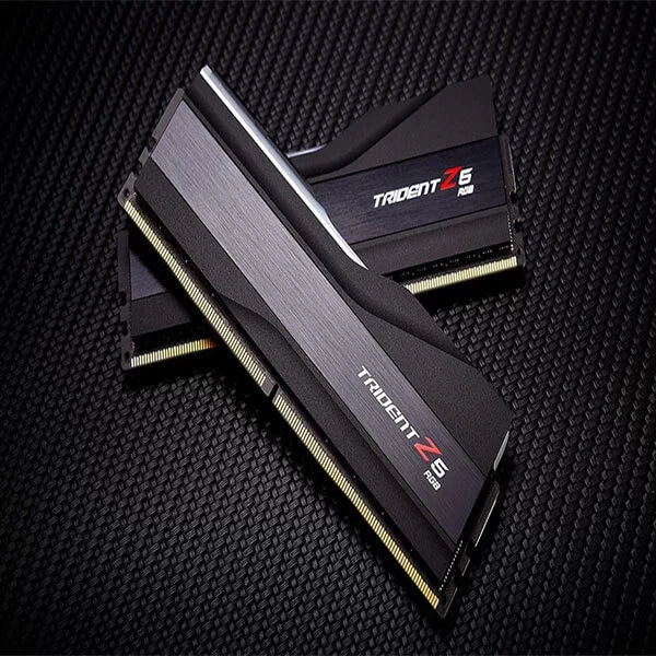 GSkill Trident Z5 Rgb 32Gb (16Gbx2) Ddr5 7200MHz Desktop Ram (Matte Black) (F5-7200J3445G16GX2-TZ5RK)