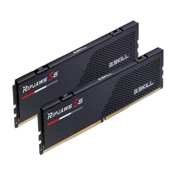 GSkill Ripjaws S5 32Gb (16Gbx2) Ddr5 6000MHz Desktop Ram (Black) (F5-6000J3636F16GX2-RS5K)