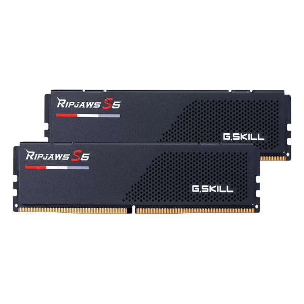 GSkill Ripjaws S5 32Gb (16Gbx2) Ddr5 6000MHz Desktop Ram (Black) (F5-6000J3636F16GX2-RS5K)
