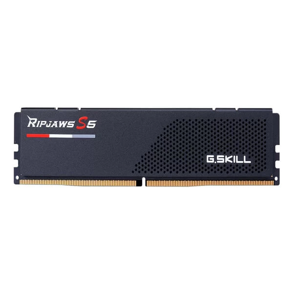 GSkill Ripjaws S5 64Gb (32Gbx2) Ddr5 6000MHz Desktop Ram (Black) (F5-6000J3238G32GX2-RS5K)