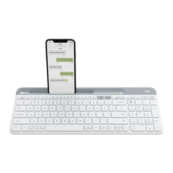 Logitech K580 Slim Wireless Keyboard (Off-White) (920-009211)