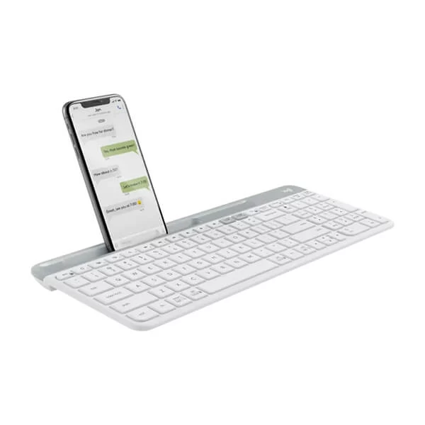 Logitech K580 Slim Wireless Keyboard (Off-White) (920-009211)