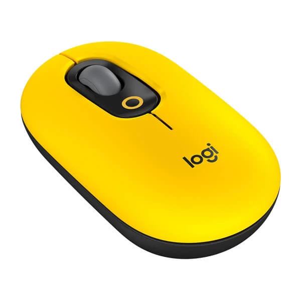 Logitech Pop Wireless Mouse (Blast Yellow) (910-006514)