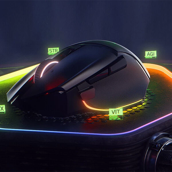 Razer Basilisk V3 Customizable Ergonomic Wired PC Gaming Mouse