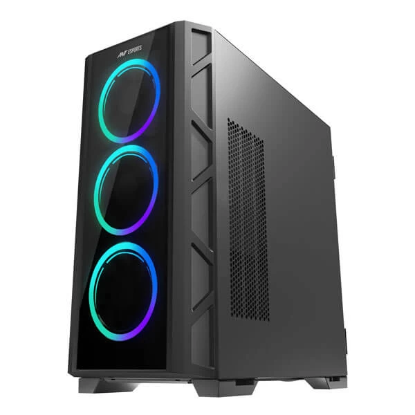 Ant Esports Dynamic Gt Argb Eatx Mid Tower Cabinet (Black) (DYNAMIC-GT-BLACK)