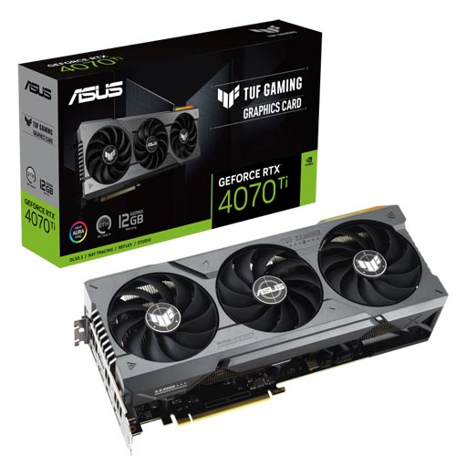 Asus Tuf Gaming Rtx 4070 Ti 12Gb Gddr6X Graphic Card (TUF-RTX4070TI-12G-GAMING)