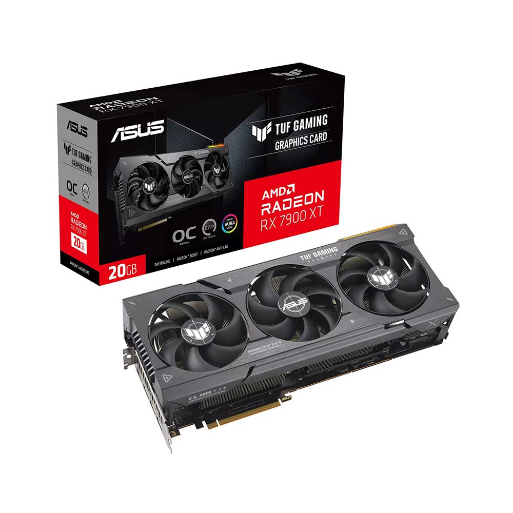 Asus Tuf Gaming Radeon Rx 7900 Xt Oc Edition 20Gb Gddr6 Graphics Card