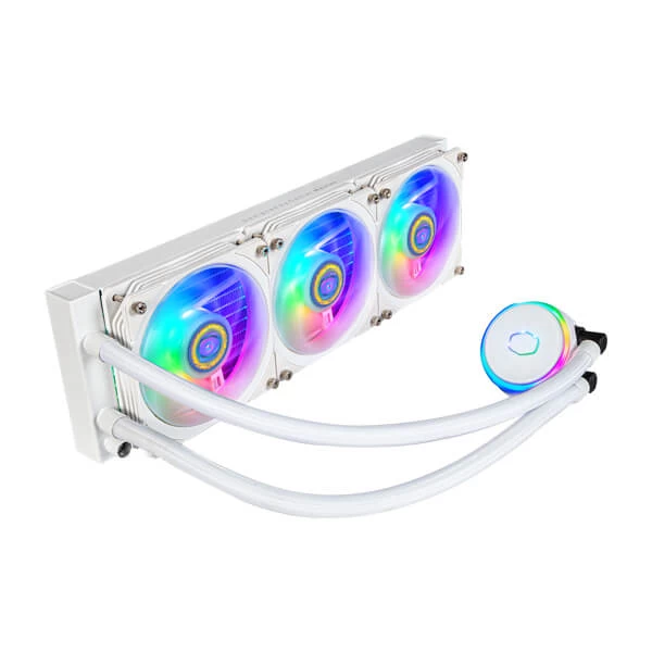 Cooler Master MasterLiquid PL360 Flux White Edition Argb Cpu Liquid Cooler (MLY-D36M-A23PZ-RW)