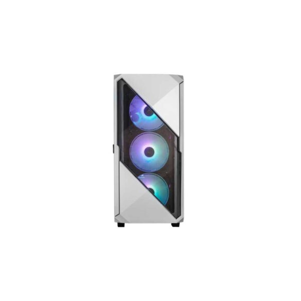 Galax Revolution – 01 (Rev-01W) Mid Tower Gaming Cabinet With 4 Argb Fans (White) (CG01AGWA4A0)