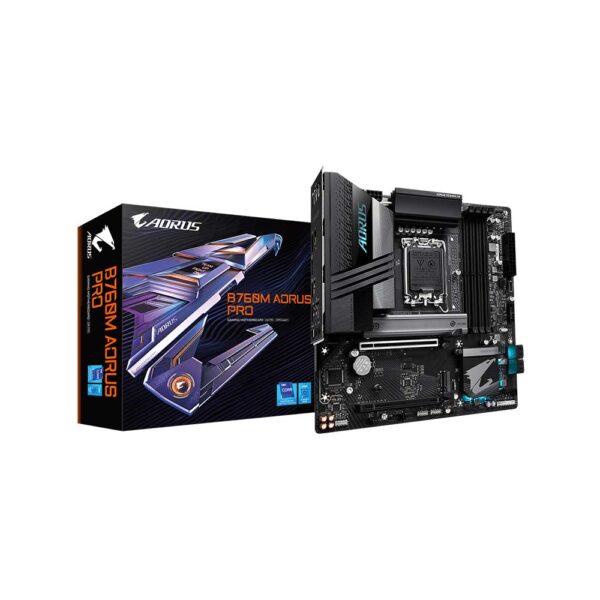 Gigabyte B760M Aorus Pro Lga1700 Micro Atx Motherboard (B760M-AORUS-PRO)