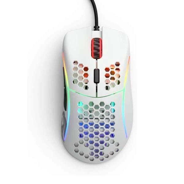 Glorious Model O Wired Gaming Mouse (Matte White) (GO-WHITE)