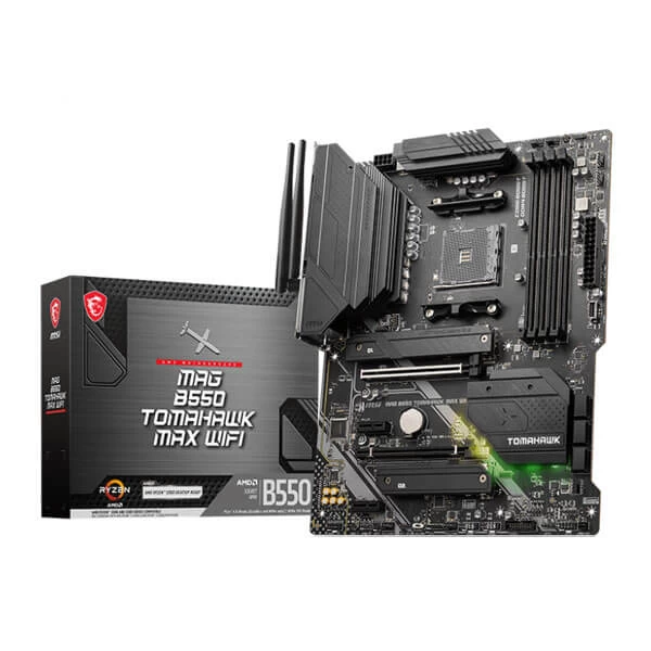 Msi Mag B550 Tomahawk Max Wifi Am4 Atx Motherboard (MAG-B550-TOMAHAWK-MAX-WIFI)