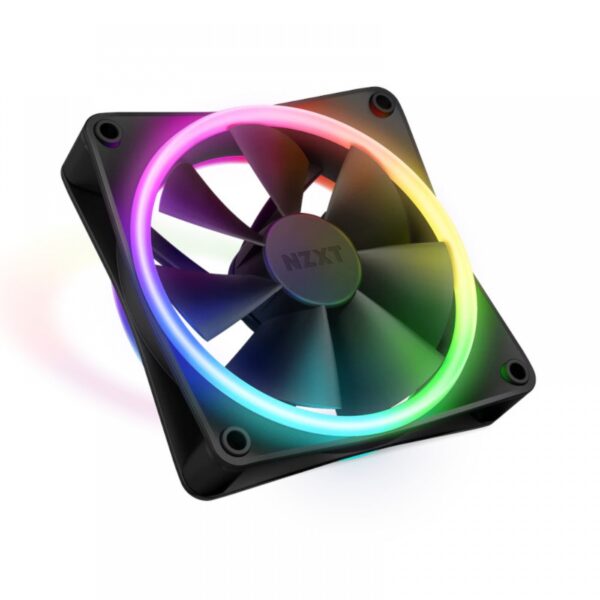 Nzxt F120 Rgb Duo 120mm Cabinet Fan (Black) (RF-D12SF-B1)