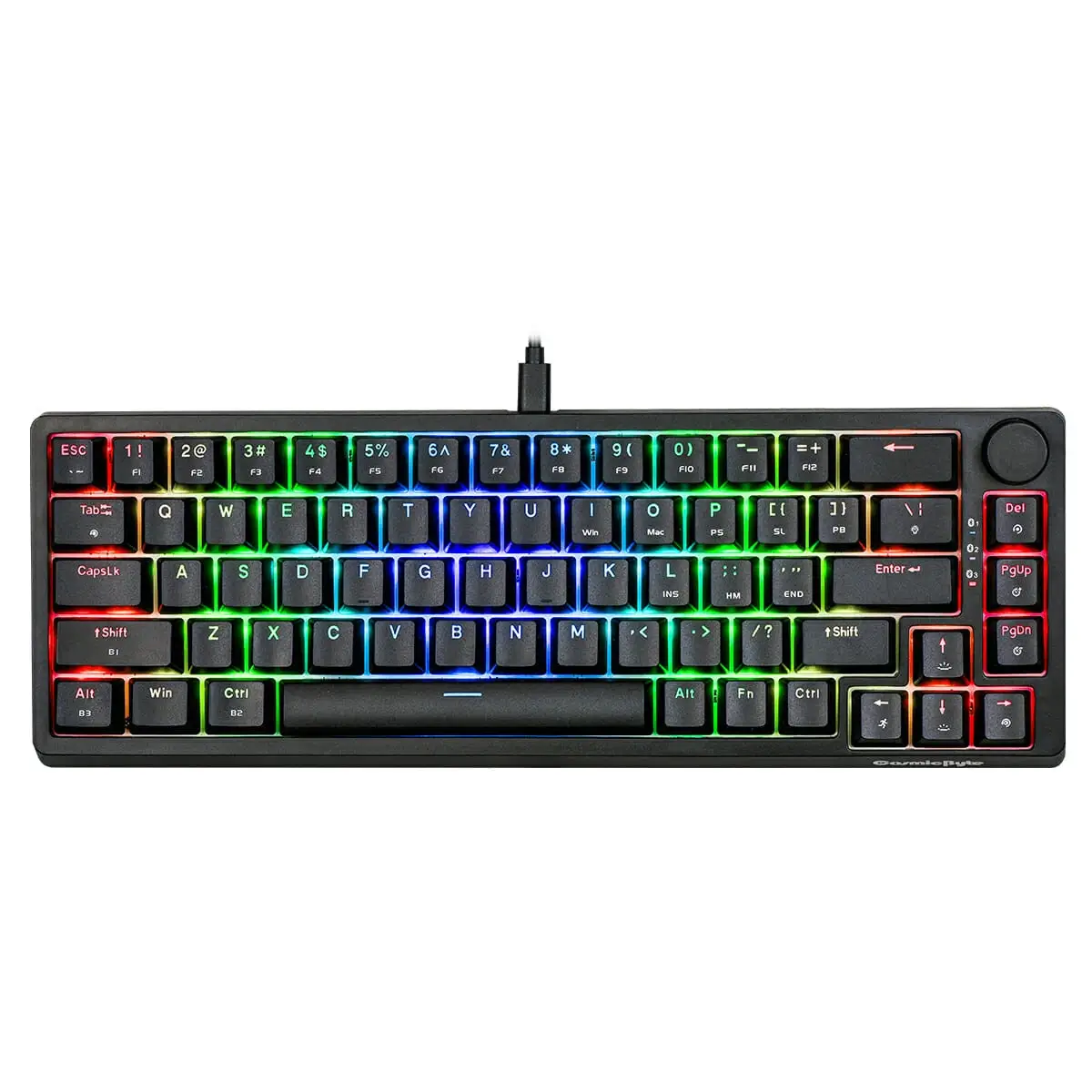 Cosmic Byte CB-GK-33 Astra Hot-Swappable Mechanical Wired & Bluetooth Keyboard (TCBP03405)