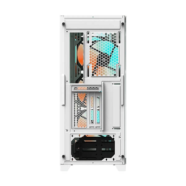 Gigabyte C301 Glass Argb Eatx Mid Tower Cabinet (White) (GB-C301GW)