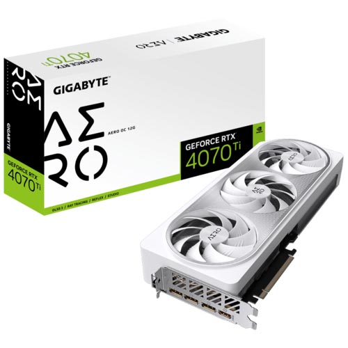 Gigabyte GeForce Rtx 4070 Ti Aero Oc 12Gb Graphic Card (GV-N407TAERO OC-12GD)