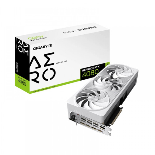 Gigabyte GeForce Rtx 4080 Aero Oc 16Gb Gddr6X Graphics Card (GV-N4080AERO-OC-16GD)