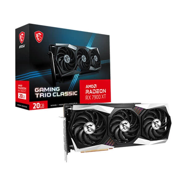 Msi Radeon Rx 7900 Xt Gaming Trio Classic 20Gb Gddr6 Graphics Card