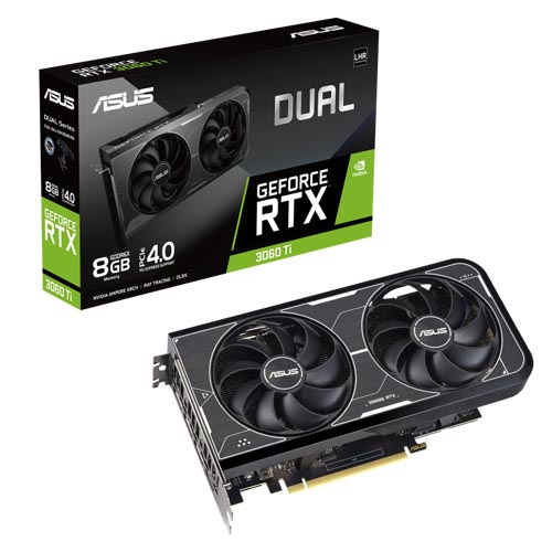 Asus Dual GeForce Rtx 3060 Ti 8Gb Gddr6X Graphics Card (DUAL-RTX3060TI-8GD6X)