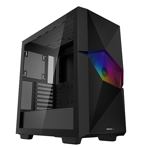 Deepcool Cyclops Atx Mini Tower Cabinet (Black) (R-BKAAE1-C-1)