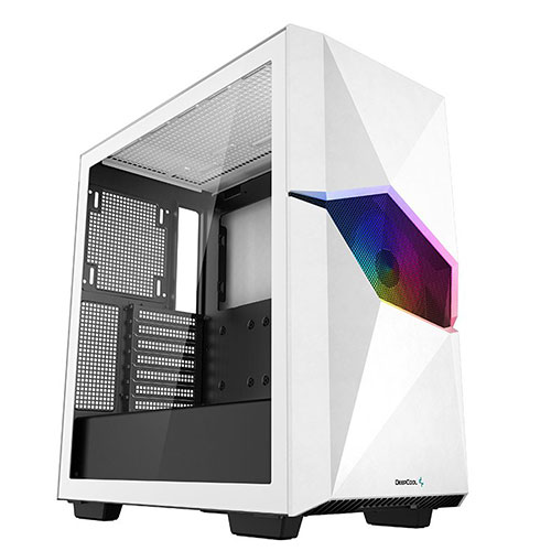 Deepcool Cyclops WH Atx Mini Tower Cabinet (White) (R-WHAAE1-C-1)