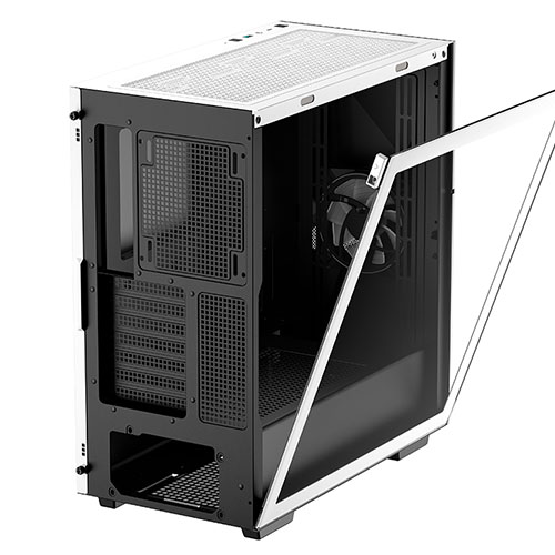 Deepcool Cyclops WH Atx Mini Tower Cabinet (White) (R-WHAAE1-C-1)