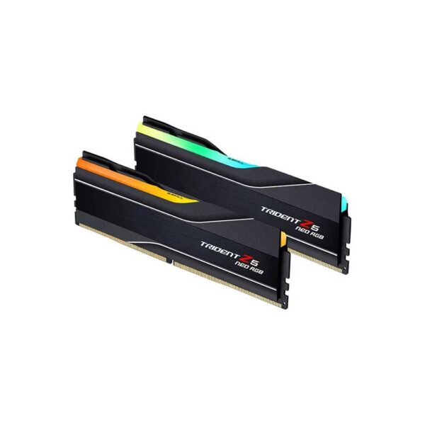 GSkill Trident Z5 Neo Rgb 32Gb (2x16Gb) 6000Mhz Ddr5 CL32 Desktop Ram (Black) (F5-6000J3238F16GX2-TZ5NR)