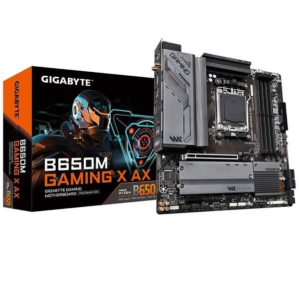 Gigabyte B650M Gaming X Ax Wifi Am5 Matx Motherboard (B650M-GAMING-X-AX)