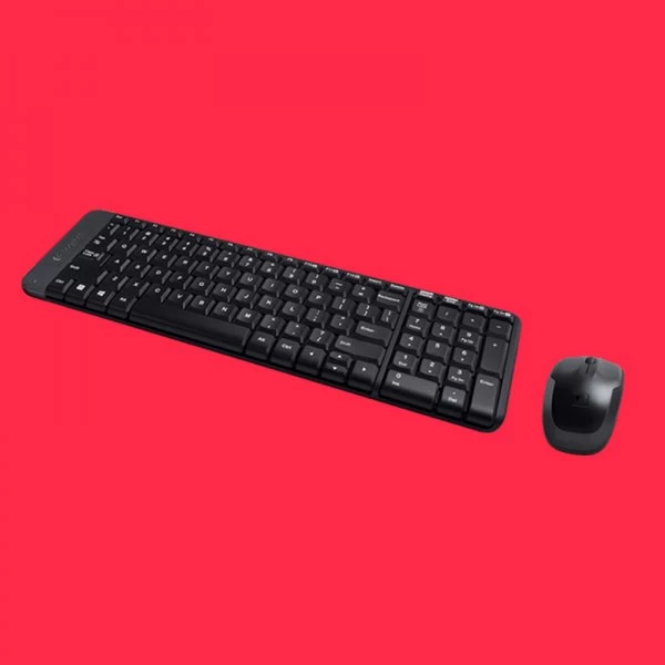 Logitech MK220 Wireless Keyboard and Mouse Combo PC Studio